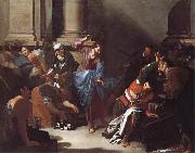 Bernardo Cavallino Christ Driving the Traders from the Temple